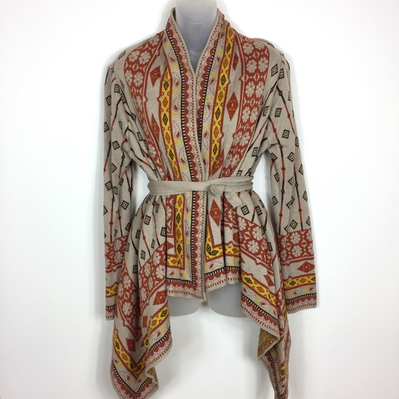 California Moonrise Sweaters - California Moonrise Tie Front Cardigan - Sm G0597